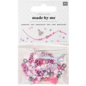 Kit bracelet rose et gris