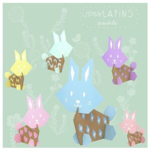 Mes lapins pastels