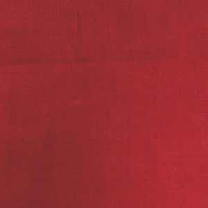 Tissu Lin rouge