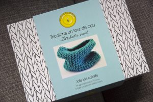 Kit créatif Tricotons un tour de cou Augustine et Balthazar – Image 3