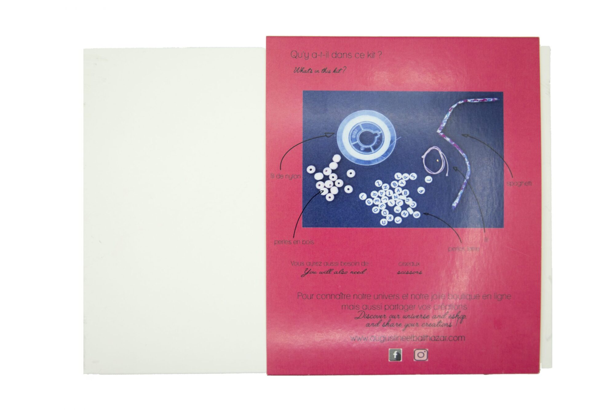 Kit créatif Créons des bracelets Augustine et Balthazar – Image 4