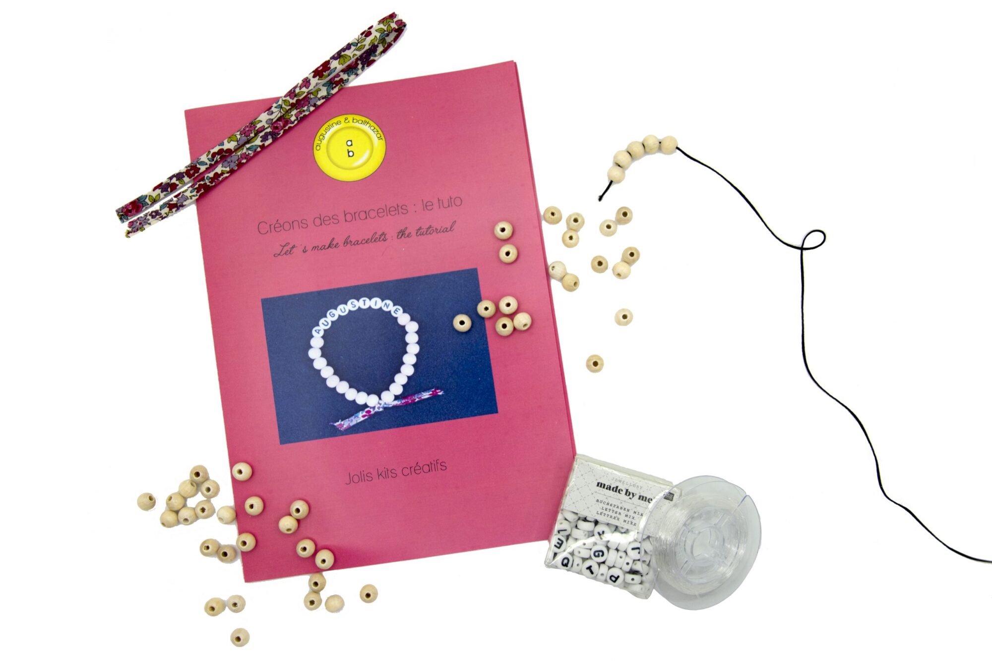 Kit créatif Créons des bracelets Augustine et Balthazar – Image 3