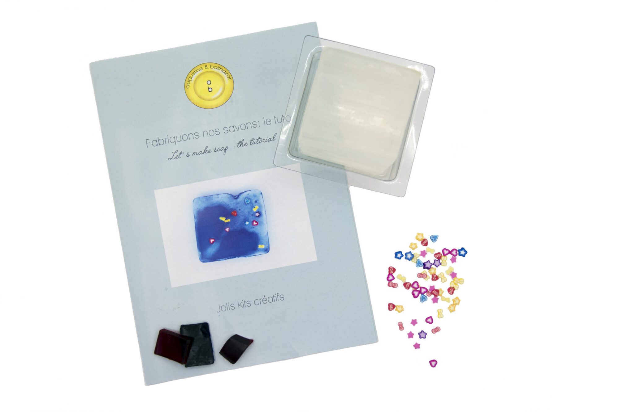 Kit créatif Fabriquons nos savons Augustine et Balthazar – Image 2
