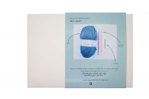 Kit créatif Tricotons un tour de cou Augustine et Balthazar – Image 4