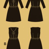 Patron de couture Deer and Doe Robe  Sureau