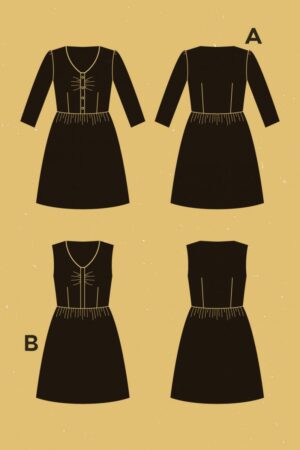 Patron de couture Deer and Doe Robe  Sureau