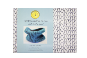 Kit créatif Tricotons un tour de cou Augustine et Balthazar