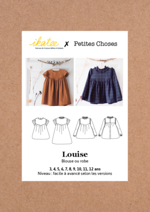Patron de couture ikatee Louise - Blouse ou robe