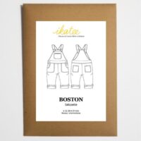 Patron couture ikatee Boston - Salopette