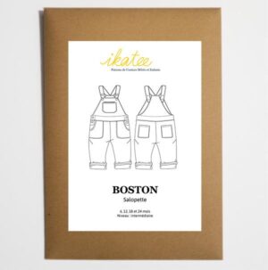Patron couture ikatee Boston - Salopette
