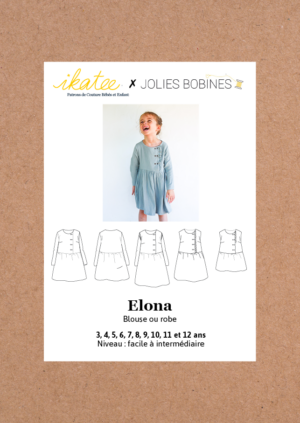 Patron de couture ikatee Elona - Blouse ou robe
