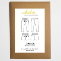 Patron couture ikatee Dakar - Pantalon ou short