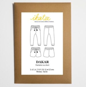 Patron couture ikatee Dakar - Pantalon ou short