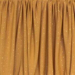 Tissu France Duval plumetis viscose camel (10 cm) – Image 2