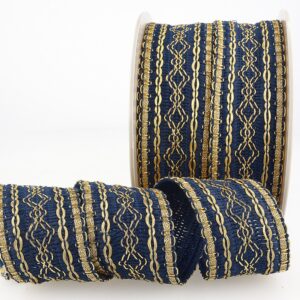 Galon or et bleu