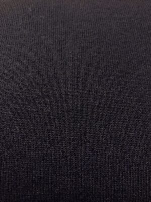 Tissu maille laine et cachemire marine