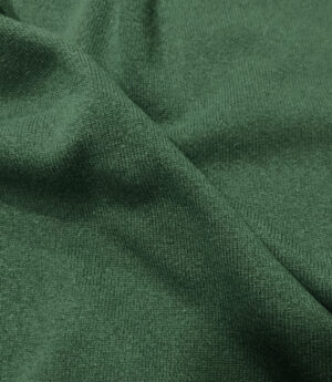 Tissu maille laine et cachemire vert sapin – Image 2