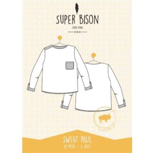 Patron couture Super Bison- Sweat Paul