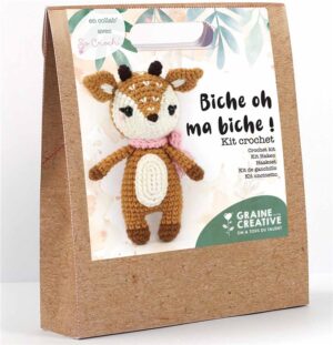 Kit crochet Biche oh , ma biche !
