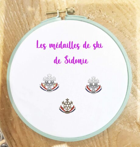Mes petites médailles de ski – Augustine et Balthazar