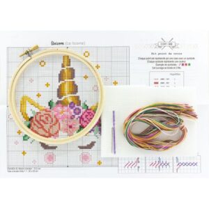 Kit point de croix licorne – Image 2