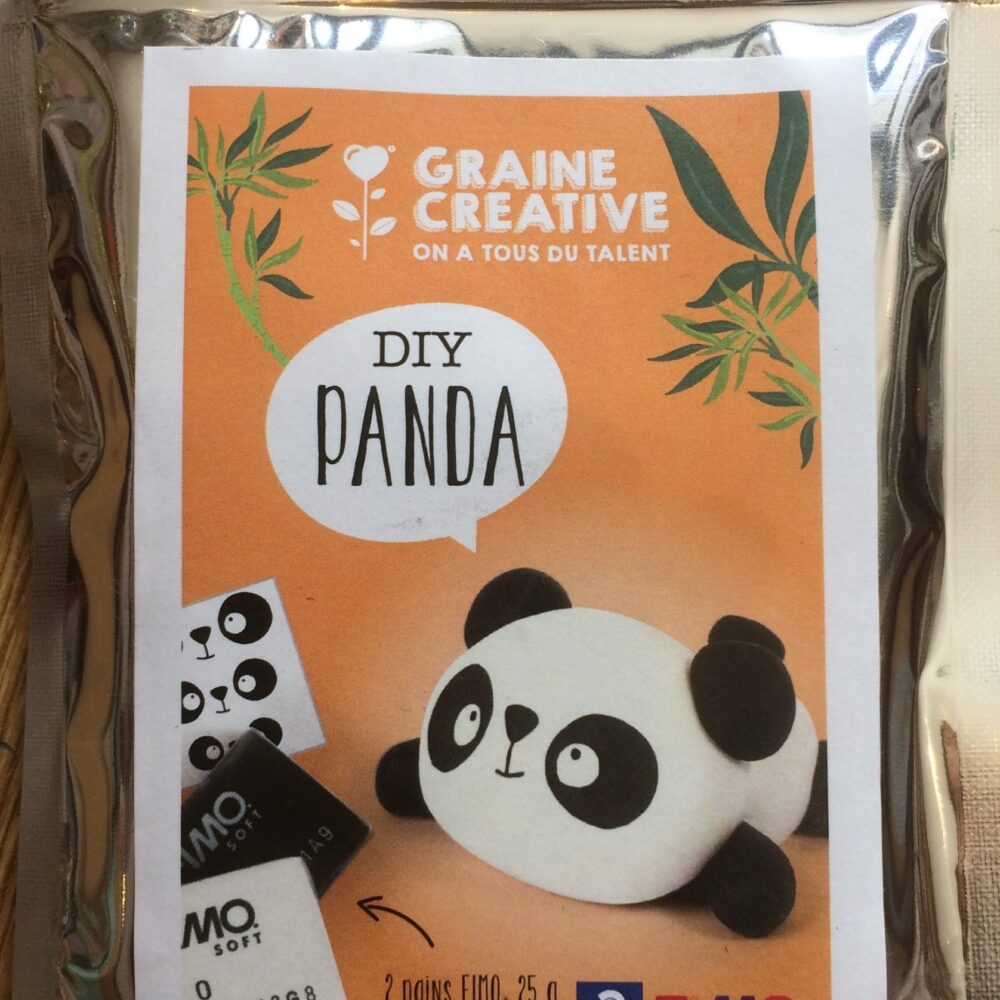 Kit Fimo. Panda