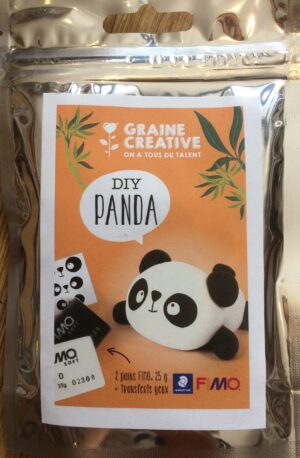Kit Fimo. Panda