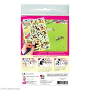 Décalcomanies La course de chevaux – Image 2