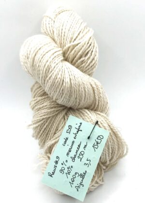 Echeveau laine merino et chameau à teindre