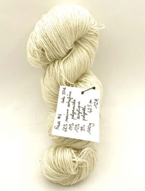 Echeveau laine merino lurex à teindre