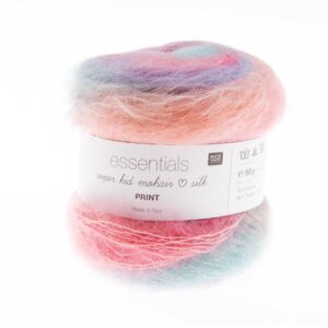 Laine Essentials super kid mohair loves silk print