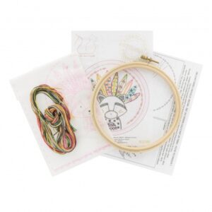 Kit broderie Lulu, chef de tribu – Image 2