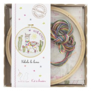 Kit broderie Nikola le lama