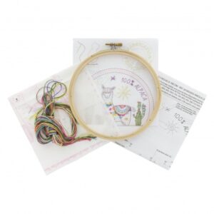 Kit broderie Nikola le lama – Image 4