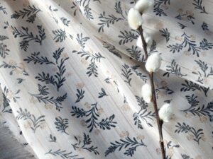 Tissu Voile lurex or Marais Ivoire Atelier 27 – Image 3