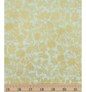 Tissu Primavera or fond aqua Rifle Paper Co – Image 3