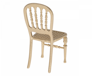 chaise dorée Maileg