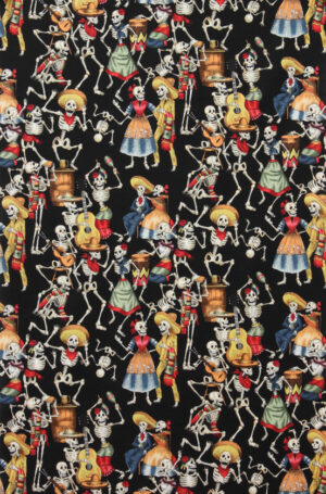 Tissu Fiesta de los muertos -Alexander Henry