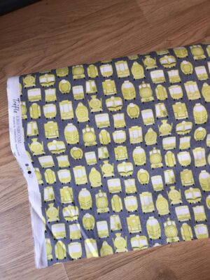 Tissu Tréfle train - Kokka – Image 3