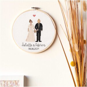 kit broderie figurico mariage rico design