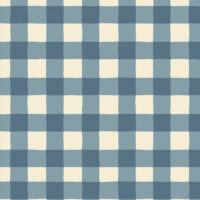 Flanelle carreaux bleu blanc