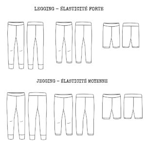 Pochette patron de couture Enfant SEATTLE kids Legging Jegging 3-12ans – Image 2