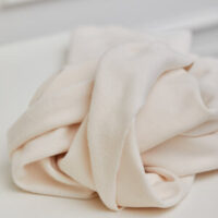 Tissu sweat brossé Blanc crème-Mind the maker