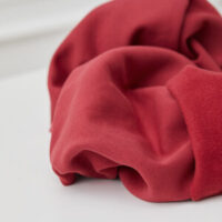 Tissu sweat brossé Rouge foncé-Mind the maker