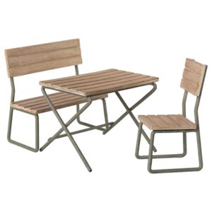 set-de-jardin-table-chaise-et-banc-augustine et balthazar