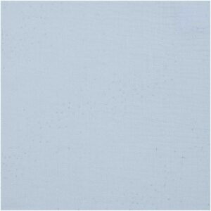 Tissu double-gaze bleu Sakura hot foil Rico Design