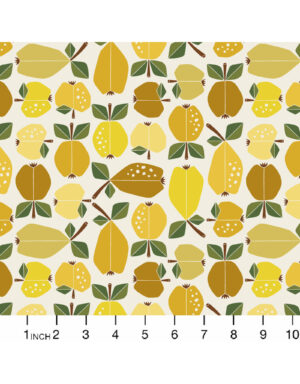 Tissu Orchard Under the apple tree