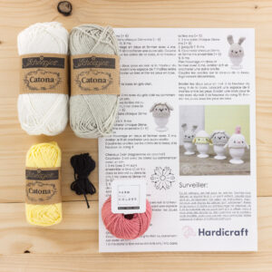 Kit crochet egg warmers Hardicraft