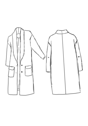 Le manteau Pam. Maison Fauve – Image 2