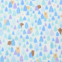 Tissu hide and seek ours - Kokka